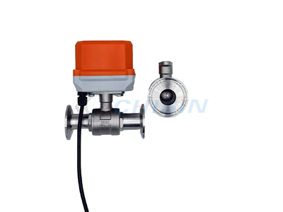 Quick-install electric ball valve 